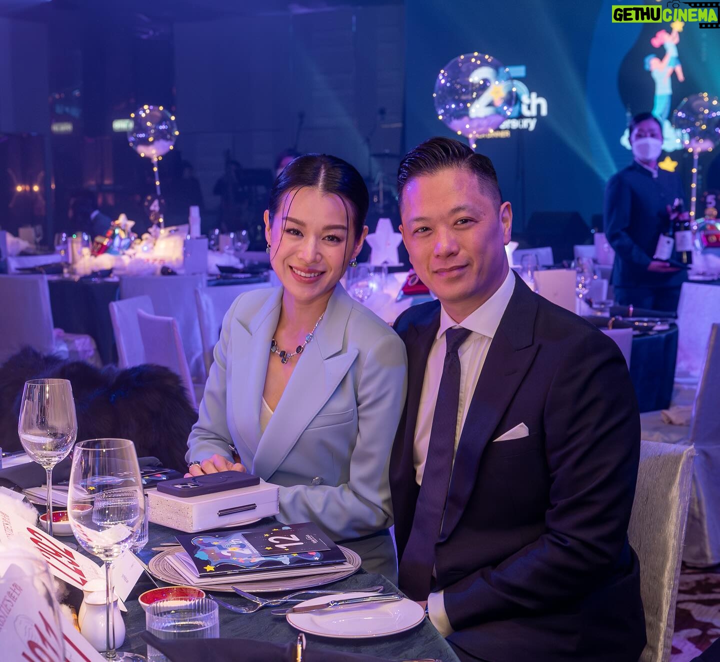 Myolie Wu Instagram - Thank you @makeawishhk for inviting us to their 25th Anniversary Gala Dinner💫 I was really touched to witness how wishes created hopes and changed the lives of children with critical illnesses and especially their families. Among all the heartwarming moments, Ryan’s wish was truly awe-inspiring. Despite battling two types of cancer, he still yearned for exploring the world using his own feet. With the support of Make-A-Wish Hong Kong, his wish of owning a road bike came true🚲 His heartfelt desire to use this bike to raise funds for other Wish Children and fulfill more beautiful Wishes impressed me a lot too. ❤️ Let’s spread more love together and make our world a even better place💖 @hakkaphil @colleenmcyu Learn more about Make-A-Wish Hong Kong here: https://makeawish.org.hk/ #HopeBeginsWithYou #25YearsOfWishes #makeawishhk