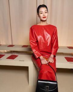 Myolie Wu Instagram - The show made us felt like we were in Switzerland, so dreamy and wild, loved the ding dong bells on the outfits ❤️🛎️ @bally @simonebellotti #bally
