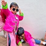 Myolie Wu Instagram - Last day of school before CNY 😄🧧㊗️🐼 @hakkaphil #liamyikwanglee #ryanyiklamlee #brendanyiktinglee #kungfu #黃飛鴻之英雄有夢