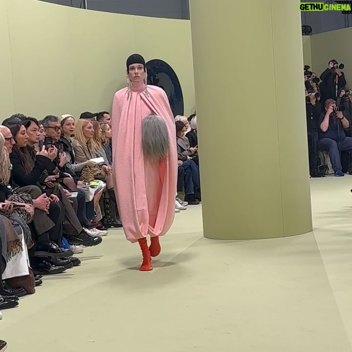 Myolie Wu Instagram - Such an elegant and sophisticated show 💚 @jilsander #jilsander #milanfashionweek2024