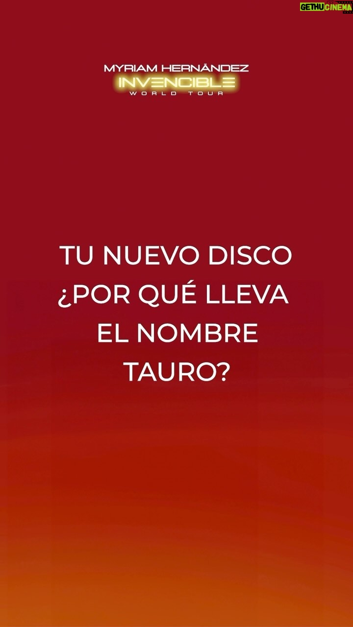 Myriam Hernández Instagram - ¿Sabías por qué el último álbum de @myriamhernandez_oficial se llama “Tauro”? 🐂🎶 Recuerda que Myriam presentará sus nuevas canciones, así como también los clásicos infaltables, en un gran concierto en el Movistar Arena✨ 🗓️¿Cuándo se realizará? El próximo sábado 24 de agosto 🎫¿Cuándo salen a la venta las entradas? Las encuentras en Puntoticket, este jueves 7 de marzo a las 12:00 hrs. (mediodía) en una PREVENTA LIMITADA👀