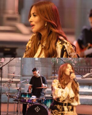 Myriam Hernández Instagram - Emocionada de mostrarles parte del backstage de “Me Acostumbre A Dormir Sin Ti” 💛 Link de mi video en mis historias!! VAYAN A VERLO!! 😘 #meacostumbreadormirsinti  canción que amo composición y producción:  @jacobocalderon 
Video: @madisfilmschile 

📸 @fernando.fotografias
