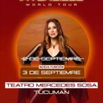 Myriam Hernández Instagram - ❤️‍🔥 GRACIAS TUCUMAN! Nueva función 📣 “Invencible - World Tour” Argentina! 🎶✨ 🗓️ 02 y 03 de Septiembre TUCUMAN 🎟️ Conseguí tu entrada en teatromercedessosa.com.ar o en boletería del teatro