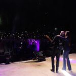 Myriam Hernández Instagram - Qué hermosa noche vivimos en Curacaví 🧡 Gracias por cantar con tanto amor nuestras canciones 🧡 #invencibleworldtour 📸 @fernando.fotografias