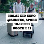 Nad Zainal Instagram - Hi orang Singapore!!! Kami dah sampai ni datang Booth L 11 di Suntec , Singapore ok? @nadikesumabynadzainal