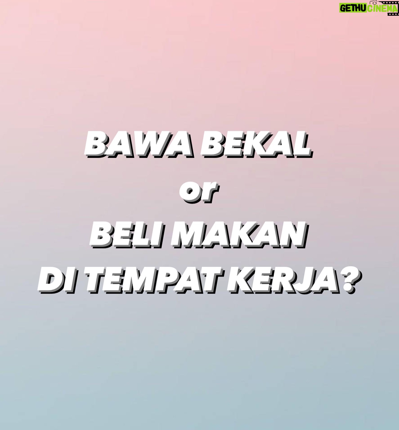 Nad Zainal Instagram - Ramai sekarang suami bawa bekal, korang?