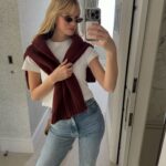 Nadine Leopold Instagram – Sunday attire ❤️