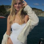 Nadine Leopold Instagram - Good times and tan lines ☀️