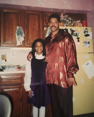Nafessa Williams Instagram - Happy Birthday Dad! When I think about the ways you showed up in my life, two words come to mind. Protect   Provide. Thank you for the hard work you put in everyday to provide a good life for us. Its appreciated! My style, ambition and work ethic, I get it from my Daddy. Love you Dad. Y’all wish Stan the Man a HBD! 🥳 #dad #birthday #foryou