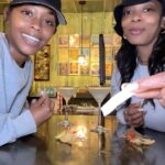 Nafessa Williams Instagram - Do yall get as excited to read fortune cookies as much as me and @chasitysaunders do?! Ours was so in alignment to how our day went it was crazy. #fortune #friends #memories #explore #foryou🥠🔮😌