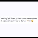 Nafessa Williams Instagram – One thing Iām gon do is get dolled up and go eat! Btw, thanks to my cousin for this top. I told her to send it to me when she was done with me and like a real one she did! @rae26__ love you cuz š„°š¤£š
š¾š #selfcare #fashion #explore #foryou