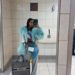 Nafessa Williams Instagram - Life over the last month… Cream fur @jcrew (thank you guys)