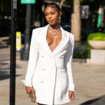Nafessa Williams Instagram – Lock me up and throw away the MF keyyyy 😜
Btw, I’m a r&b girly and the @thekingdream needs to give us another album. I love full albums. Something I can listen to from start to finish. What’s yall favorite r&b album ever?
Thank you @goodamerican for my dress
#fashion #music #album #explore #foryou
