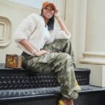 Nafessa Williams Instagram - Life over the last month… Cream fur @jcrew (thank you guys)