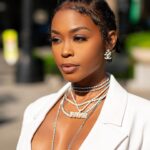 Nafessa Williams Instagram – Lock me up and throw away the MF keyyyy 😜
Btw, I’m a r&b girly and the @thekingdream needs to give us another album. I love full albums. Something I can listen to from start to finish. What’s yall favorite r&b album ever?
Thank you @goodamerican for my dress
#fashion #music #album #explore #foryou