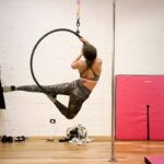Nahed El Sebai Instagram - Some days it’s not about health or building muscles .. it’s just therapy #arialhoop #fitnessmotivation #fitnesslife
