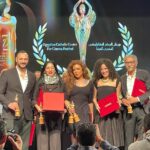 Nahed El Sebai Instagram - سعيدة و ممتنة جدا للمهرجان الكاثوليكي و لابونا بطرس دانيال شكرا علي ١٠ جوايز لفيلم ١٩ ب و شكرا لصناع فيلم ١٩ ب حقيقي استمتعت و استفدت.جدا بالتصوير معاكم. انا بهدي الجائزة لامي لانها كانت بتحب قوي الفيلم و بتحب جداً المهرجان الكاثوليكي