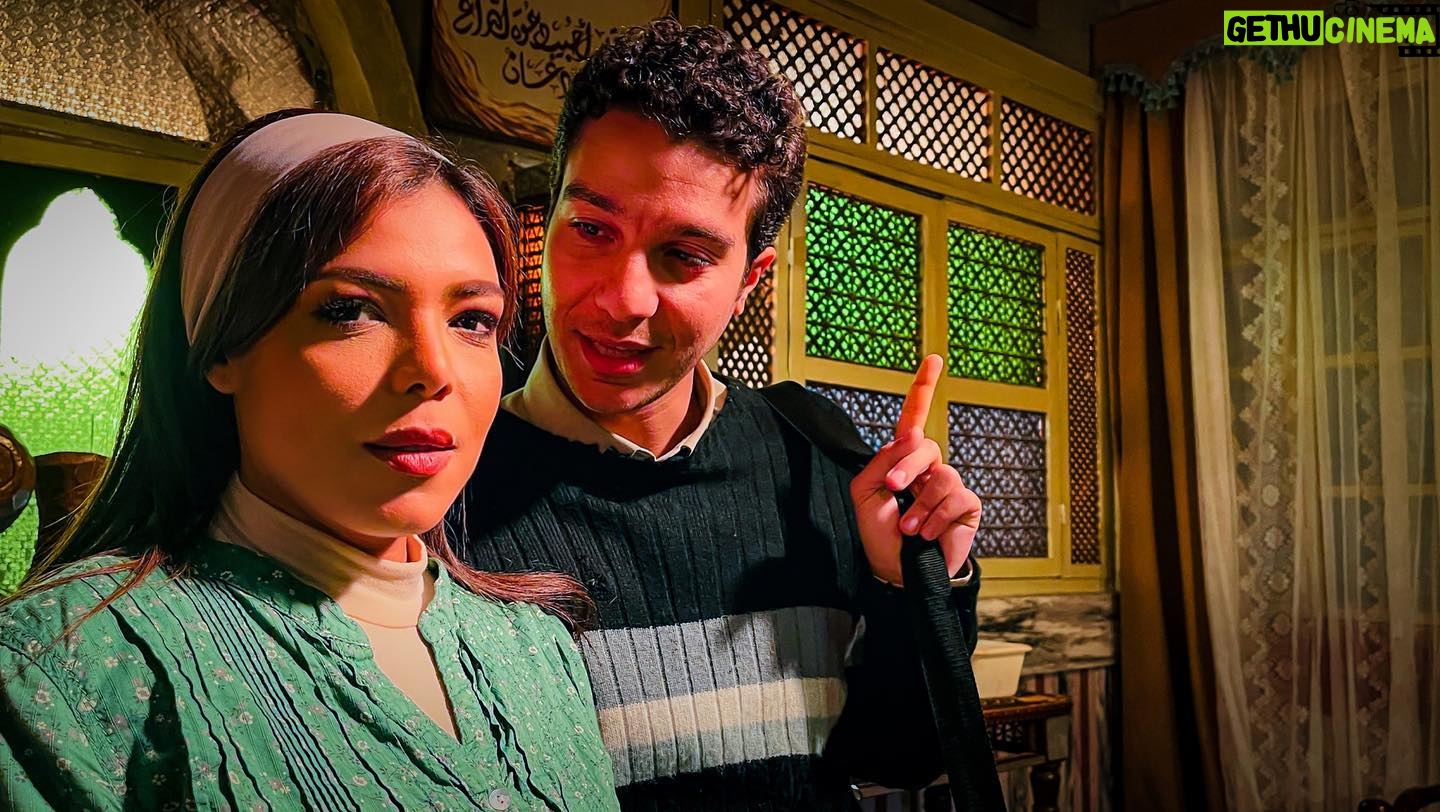 Nahed El Sebai Instagram - Miss u all so much Behind the scenes of el aghar