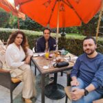 Nahed El Sebai Instagram - و كانت قاعدة مليئة بالعلم و الفن و الثقافة و النقد و السينما و ال يا عزيزي 😄🌸❤️ @shawforlife @ghandour6