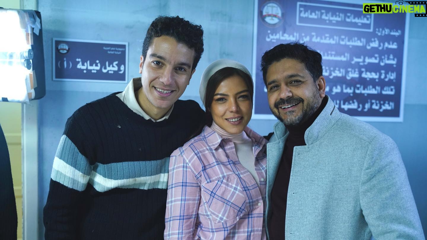 Nahed El Sebai Instagram - Miss u all so much Behind the scenes of el aghar