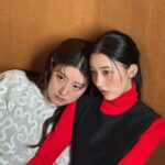 Nam Ji-hyun Instagram - 다비니 내꼬❣️거꾸로 봤을 때 더 닮아보이는 매직🙃🙂