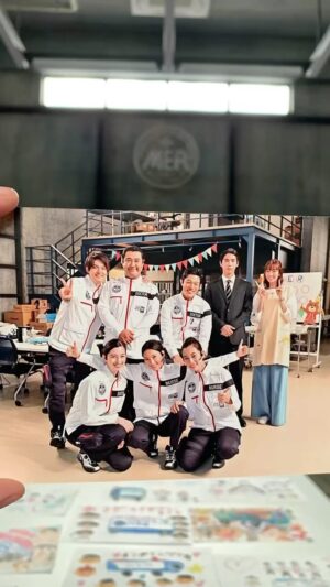 Nanao Instagram - #TOKYOMER
#TOKYOMER走る緊急救命室

スーパー看護師　蔵前夏梅　
クランクアップ🚑❤️‍🔥

最後まで見てくださった皆様
ありがとうございました🙏

そして今も頑張っている
医療従事者の皆様に
最大の敬意と感謝を込めて。

@tokyo_mer_tbs