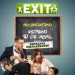 Nancy Dupláa Instagram - Se viene, se viene... 💚 Agendá el 10 de abril porque Exit va a dar mucho de qué hablar. 🎟️ ¿Tenés tu entrada? Conseguí la tuya por @plateanet o en la boletería del teatro.