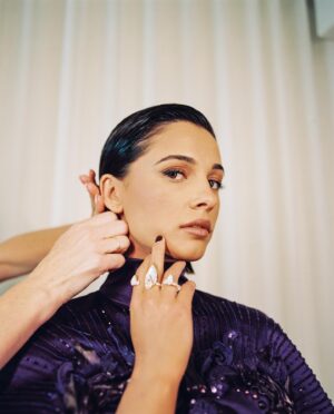 Naomi Scott Instagram - 94th Academy Awards

@zadrianandsarah
@Fendi 
@MessikaJewellery
@jimmychoo

📸 @aidancullen1 
Special Thanks: @tobeokocha