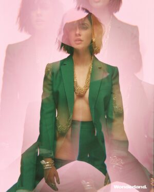 Naomi Scott Instagram - @wonderland summer 2022 issue. 🙏🏽

Photography by @buzzwhitestudio
Fashion by @toniblaze
Words by @barbiesnaps
Hair by @marcialuvlocks at @onerepresents
Make-up by @marywilesmakeup at @onerepresents
Nails by @nailedbysg at @thewallgroup
Editorial Director @huwgwyther
Art Director @jeffreythomson
Production Director @morganemillot
Photo Assistants @freddie.hare, @emrecakirstudio, @planetdeacon
Fashion Assistants @yascwilliams, @ritabiancardi.portfolio, @toricascoe
Assistant Designer @lilypichonflannery
Production Assistant @kaijon___