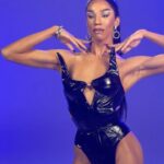 Naomi Smalls Instagram - Low @sza was the hype song. On set for 2023 @werqtheworld @vossevents tour coming to a city near you. WerqTheWorld.com