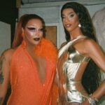 Naomi Smalls Instagram - The queen and I. @roxxxyandrews ♥️