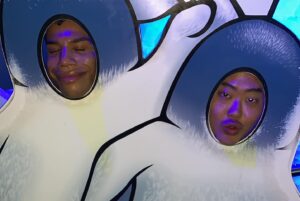 Naomi Smalls Instagram - Kimberly Chi. CEO, mogul, best friend, cinnamon roll etc. @kimchi_chic So proud of everything you have accomplished and thank you so much for collaborating with your #1 fan (me). 2 queens 1 Desert coming soon to @kimchichicbeauty 💛🌵💚 promo by: @ashdanielsen @mostlyjune_