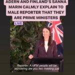 Naomi Watts Instagram - 💥🎤 ‘nuff said… dealing with curveballs and getting shit done. jacindaardern & @sannamarin #repost @jessicayellin