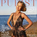 Naomi Watts Instagram - Thanks Cristina for putting me on your cover. Squeezed this one in right before the end of summer just as the sun went down.☀️🌳 📖: @thepurist 📸: @sophieelgort 💄: @campbellritchie 💇‍♀️: @yourlocalhairwizard 👗: @jareddepriest 🖊: @cristinacuomo