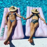 Naomi Watts Instagram - We celebrated @jaimiebaird's big 🎉🎂 @thecolonypalmbeach. we snuggled in matching pj's, drank poolside cocktails, peed our pants laughing, but most importantly we made forever memories in Pink Paradise. 💖🌸💞🎀🌷💄👙👛🦩 (thank you @mcarfrae, you total gem!)