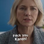 Naomi Watts Instagram - Karen’s always gotta get the last word 😂 #tbt #thewatcher Repost: @netflix