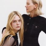 Naomi Watts Instagram - I met Elle on set in 2014… and right away this extraordinary woman captured my heart completely; with her otherworldly spirit, she etched a permanent mark upon my soul. A transcendent connection, one I will cherish forever. Get to know the enchanting @ElleFanning and I in a new way in the latest feature in NYT Style Magazine’s “Legends and Heirs”. 📝: @ellara 💇‍♀️: @marki 💄: @romyglow 🗞️: @nytimes