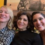 Naomi Watts Instagram - Sipping tea and chin wagging with a mighty group of impressive women. Stories shared of how stepping into vulnerabilities and fears can be the perfect way to tell your story. Thank you @gloriasteinem and @justbobbidotcom for hosting such a wonderful afternoon ♥️