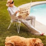 Naomi Watts Instagram - I like to keep it casual around the house. Just me and my pooch. And a few frocks. No big deal. Thanks @tatlermagazine for having me. I had a ball. 💃🏼☕️🌳 directed: @madisoncoffey photos: @dsachon hair: @hairbyorlandopita makeup: @marywilesmakeup nails: @ginailsinc style: @sophiepera article: Francesca Carington