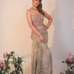 Nargis Fakhri Instagram – Bridal Shoot 
👗 💗 

Magazine:  @weddingvows.in 
Muse: @nargisfakhri
Founder & CEO: @itsme_daksh 

Photography @ishanzaka
Fashion Editor / Stylist: @sshorewala
Words: @farvi_wadhwa
MUA: @shefali_hairstylist.81 
Hair: @makeup.yasmin 

Video: @anuragkanoje18 @navi.nphotography
Production: @ssfashionstudiobyshrreeya 
Assistant Stylist: @hopeandfaith_arts
Decor: @discoveryevents @yashgandhi94

Location: @pixyl_media
Nargis manager @mahakbrahmawar 
Artist Reputation Management: @media.raindrop
For Wedding Vows: @farvi_wadhwa

 Mint green sharara
Outfit  @kashmira9
Jewels @jiadiamonds
Bag @linoperros
Shoes @theamyrastore

 Pastel Saree with corset blouse
Outfit @mymoledro
Jewels @jawahriiofficial
Shoes @linoperros
