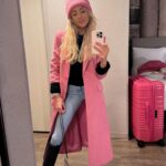 Nastia Liukin Instagram - photo dump, nastia cup edition 1. love a good theme (tried to) understand the assignment 2. as if I created this pink coat for this occasion 🙃 unfortunately it’s completely sold out #nastialiukinxgiannibinni @dillards 3. just one of the many notes (and bracelets) from the girls - which are kept forever in my little box of special notes cards 4. game day look… instagram vs 5. reality - just a few hours apart 🤪 at the airport heading home a little delirious but so beyond fulfilled 6. so beyond fulfilled 7. fun fact: when we moved to the US, we landed in New Orleans and lived there for 9 months. My parents started coaching at a local gym - Elmwood Gymnastics- and it was there that my gymnastics career truly started 🙃 fast forward to sunday evening at the airport, and a group of girls ran up to me asking for a photo. My dad noticed right away, their gym shirts: “Elmwood Gymnastics”. We looked at each other and said no way…. What are the chances. The sweet girls has no idea, but I shared the little fun fact with them and they were so excited. 8. The final look for dinner at the derby 9. The shenanigans it takes to get there (and plenty more) on my tiktok 10. That’s all, bye for now!