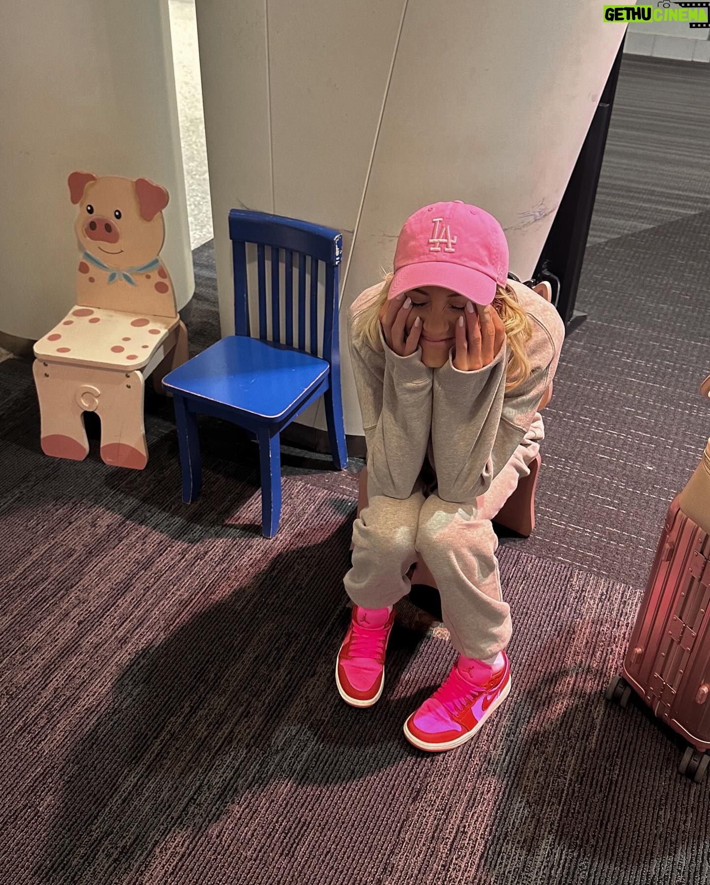 Nastia Liukin Instagram - photo dump, nastia cup edition 1. love a good theme (tried to) understand the assignment 2. as if I created this pink coat for this occasion 🙃 unfortunately it’s completely sold out #nastialiukinxgiannibinni @dillards 3. just one of the many notes (and bracelets) from the girls - which are kept forever in my little box of special notes cards 4. game day look… instagram vs 5. reality - just a few hours apart 🤪 at the airport heading home a little delirious but so beyond fulfilled 6. so beyond fulfilled 7. fun fact: when we moved to the US, we landed in New Orleans and lived there for 9 months. My parents started coaching at a local gym - Elmwood Gymnastics- and it was there that my gymnastics career truly started 🙃 fast forward to sunday evening at the airport, and a group of girls ran up to me asking for a photo. My dad noticed right away, their gym shirts: “Elmwood Gymnastics”. We looked at each other and said no way…. What are the chances. The sweet girls has no idea, but I shared the little fun fact with them and they were so excited. 8. The final look for dinner at the derby 9. The shenanigans it takes to get there (and plenty more) on my tiktok 10. That’s all, bye for now!