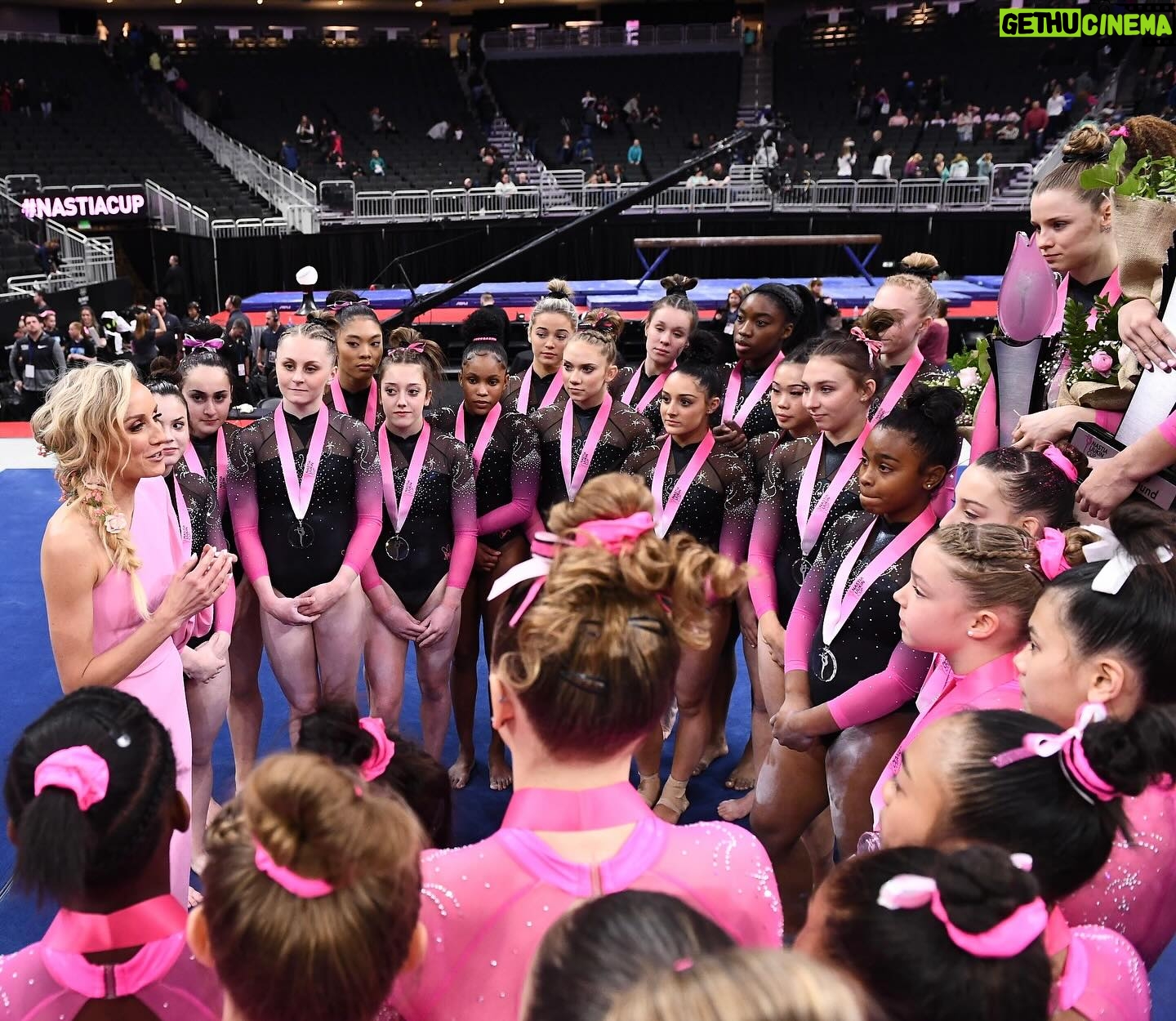 Nastia Liukin - 21.7K Likes - EXACTLY ONE WEEK AWAY FROM THE 15TH (!!!!!!!!!) NASTIA LIUKIN CUP, so I thought a little walk down memory lane felt appropriate. While often times social media feels like a highlight reel, I do believe in celebrating wins, big or small. Sharing what you’re proud of, something that excites you, or an accomplishment is a little window into your soul. And that’s real, not a highlight reel.
With that being said, this little idea that turned into something far greater than I had ever imagined, is something I am SO proud of. Here’s to reflecting back on a few core memories and many, many more to come this week!!!
2. The one @gabbycvdouglas competed at when she was 14 years old… then went on to win the gold medal at the Olympic Games just 2 years later
3. The one at COWBOYS STADIUM!
4. The one that we had to social distance wear mask but we were all so beyond happy to finally be there again
5. The one where I decided there would never be a tie breaker at the Nastia Cup
6. The one at the Derby — same place, next week? Cool, see y’all there
7. The one where my idol growing up was there, watching HER daughter compete 💕 @amandakborden
8-10. The one in my hometown and also lucky number 13…. It was truly the best and most special one EVER EVER — so it deserved a few more photos.
#nasticacup 💗📷 all photos by @johnkcheng @beckleyco
