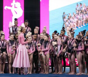 Nastia Liukin Instagram - EXACTLY ONE WEEK AWAY FROM THE 15TH (!!!!!!!!!) NASTIA LIUKIN CUP, so I thought a little walk down memory lane felt appropriate. While often times social media feels like a highlight reel, I do believe in celebrating wins, big or small. Sharing what you’re proud of, something that excites you, or an accomplishment is a little window into your soul. And that’s real, not a highlight reel. 

With that being said, this little idea that turned into something far greater than I had ever imagined, is something I am SO proud of. Here’s to reflecting back on a few core memories and many, many more to come this week!!!

2. The one @gabbycvdouglas competed at when she was 14 years old… then went on to win the gold medal at the Olympic Games just 2 years later
3. The one at COWBOYS STADIUM!
4. The one that we had to social distance   wear mask but we were all so beyond happy to finally be there again
5. The one where I decided there would never be a tie breaker at the Nastia Cup 
6. The one at the Derby — same place, next week? Cool, see y’all there
7. The one where my idol growing up was there, watching HER daughter compete 💕 @amandakborden 
8-10. The one in my hometown and also lucky number 13…. It was truly the best and most special one EVER EVER — so it deserved a few more photos. 

#nasticacup 💗📷 all photos by @johnkcheng   @beckleyco