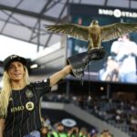 Nastia Liukin Instagram - well that wasn’t on my bingo card for the weekend 🦅⚽️ thank you for having me @lafc 💫 @la28games