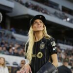 Nastia Liukin Instagram - well that wasn’t on my bingo card for the weekend 🦅⚽️ thank you for having me @lafc 💫 @la28games