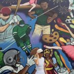 Nastia Liukin Instagram - Spent the day wandering around Frisco after the @wogagymnastics Classic/Liukin Invitational and had SO much fun. This city is rich and vibrant, and I’m so proud of the incredible destination that it has become. Sharing my ideal itinerary for a trip to Frisco below (and in Stories) if you’re ever in town! @visitfriscotx STAY: @omnifriscothestar or @omnipgafriscoresort DO: make a hat at @fleastyle at @thestarinfrisco, play a round @officialpgafrisco, catch me (!!) on the Frisco Past and Present Mural in The Rail District along with so many incredible small businesses, and relax at the Mokara spa @omnipgafriscoresort EAT: room service breakfast @omnifriscothestar, lunch @trufirekitchenandbar, drinks @trickriderfrisco, dinner @heritagetable