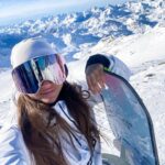 Natalia Janoszek Instagram - I missed you @val_thorens 🤍❄️ #valthorens #france #alps #season #opening #snowboarding #time