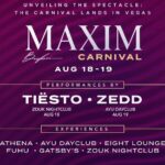 Natalia Janoszek Instagram - Vegas are you ready? Join me as I host the upcoming @maximmag event! We are taking over @ResortsWorldLV and @ZoukGroupLV Aug 18 & 19 for a weekend of exhilarating events with @Tiesto @Zedd and exclusive experiences at @EightLoungeLV, @GatsbysVegas. There is still time to join us-check link in bio and see you in sin city!⭐️ #maximcarnival #maximmag #lasvegas #ad