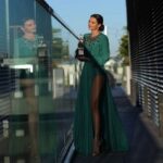 Natalia Janoszek Instagram - On my way to Norway, I finally have time to reflect on the last weeks in the US. The fact that my work in Bollywood was appreciated made me a bit emotional. It was supposed to be a short adventure, but it turned into a journey lasting over 12 years. The amount of good energy, inspiring people and experiences…I'm just grateful, I guess that's what I wanted to share. Thank you to everyone who made this trip so special, I'll be back to the Lotus Land soon🪷 #photo @sahabzaribaf